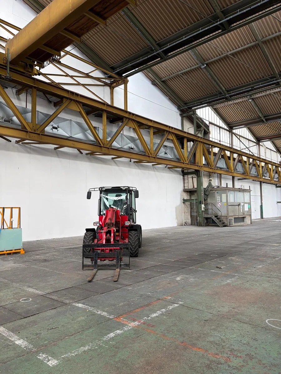 Tragwerk und Hallendach am Standort Neuötting
